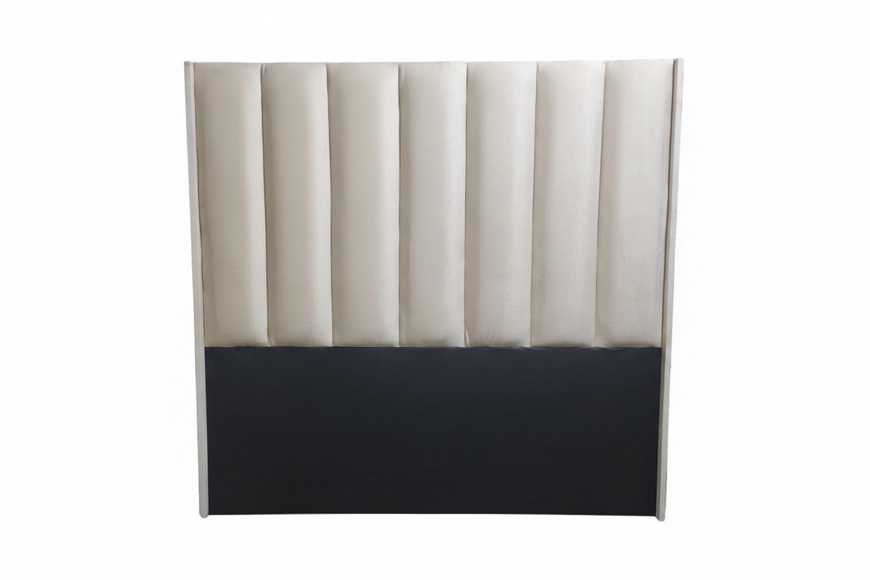 Cream Channel Tufted Headboard (DOUBLE/QUEEN)