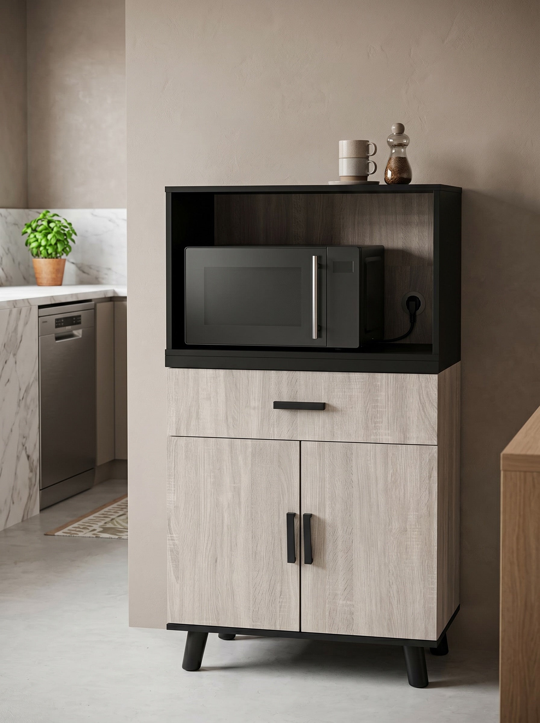 Nova Kitchen Cabinet(ASSEMBLY REQUIRED)
