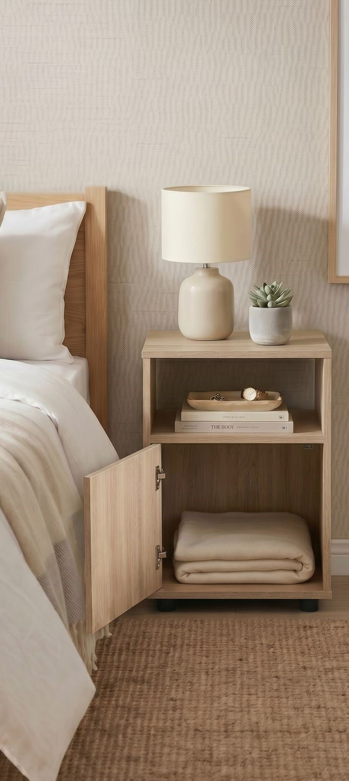 Serena Bedside Table (ASSEMBLY REQUIRED)