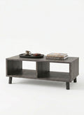 Dark Brown Storage Coffee Table (ASSEMBLY REQUIRED)